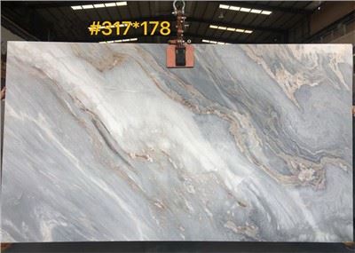 Palissandro Bluette Marble Bookmatch Slab