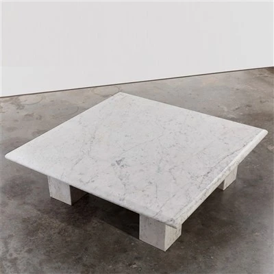 Carrara White Marble Top Dining Table