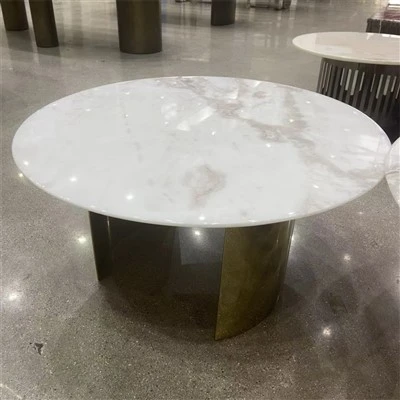 Dover White Marble Coffee Table Top