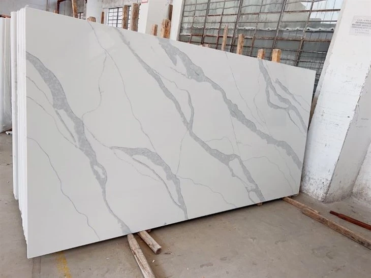 Calacatta White Quartz Countertop
