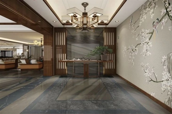 Elegant Brown Dune Quartzite Interior Design