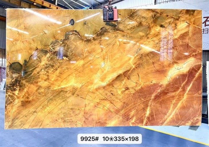 California Sunset Atacama Gold Quartzite Brazil Kitchen Countertop