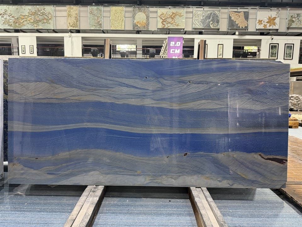 Azul Macaubas Quartzite Brazil Slab