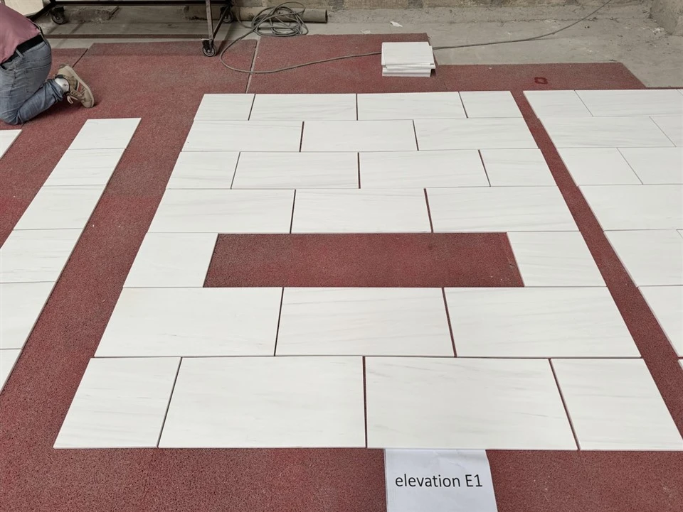 Bianco Dolomite Marble Tiles
