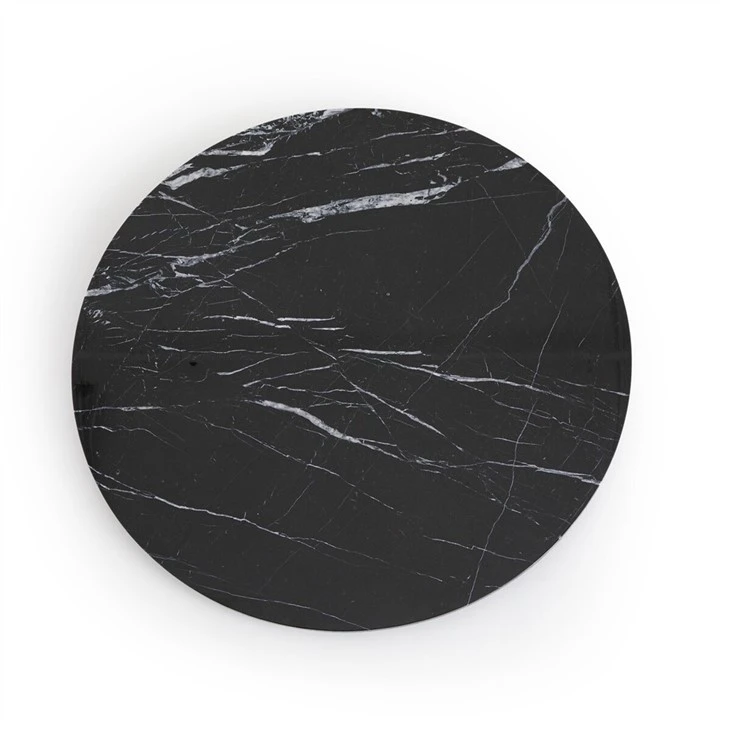 Black Marquina Marble Minima Dining Table