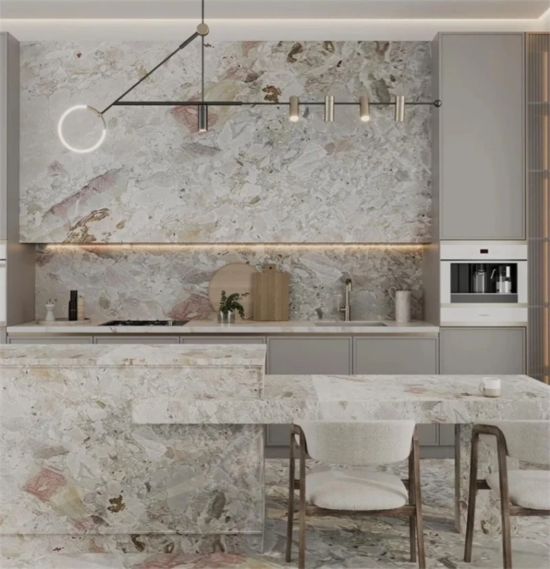 Breccia Botticelli Marble tiles