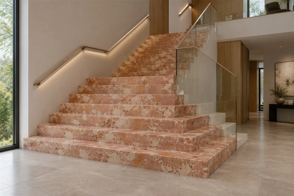 breccia-pernice-marble-interior-staircase