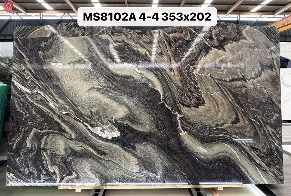 Italian Cipollino Ondulato Marble Slab