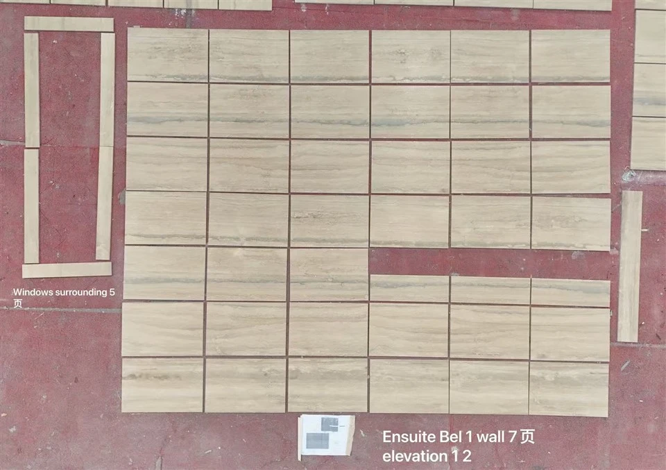 Italian Silver Travertine Wall Tiles
