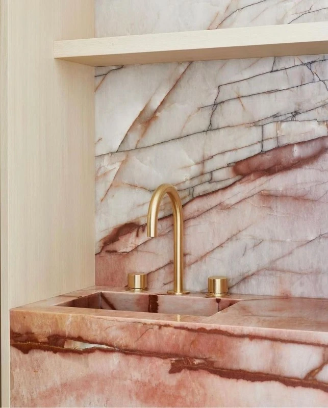 Cosmopolitan Quartzite Vanity Top with Back Splash