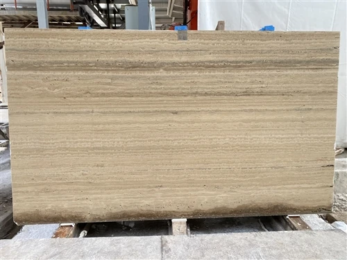 Newly Cut Ocean Blue Travertine Vein-Cut Slabs Now Available