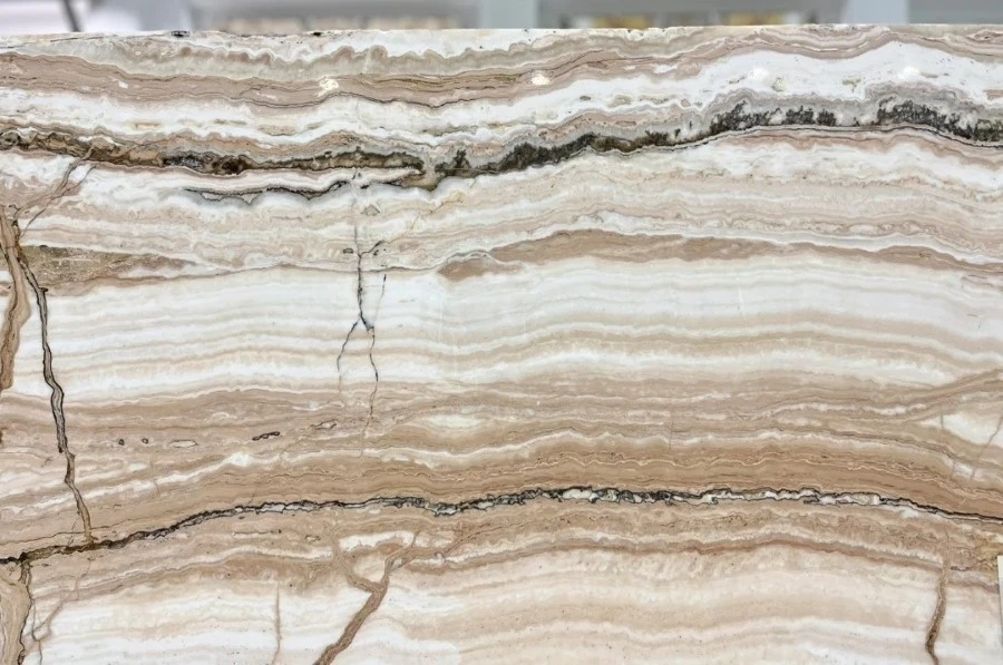 White Onyx Travertine Tiles