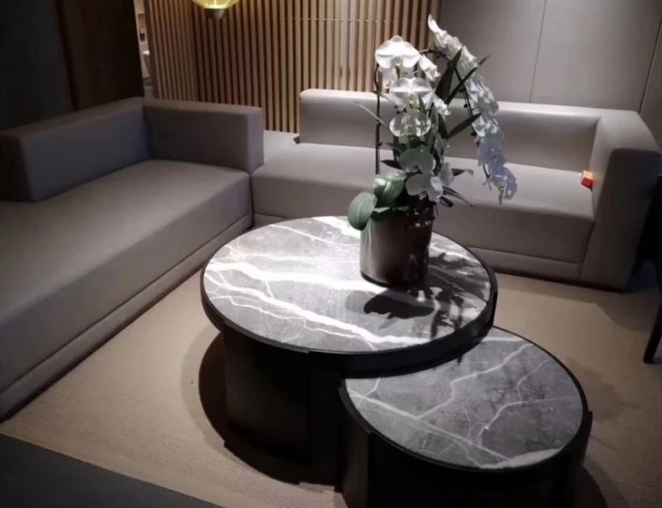 Cyprus Grey Marble coffee table