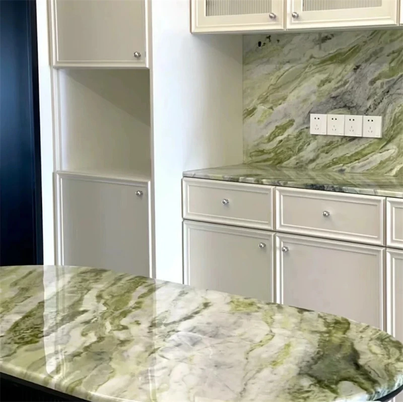 Ancient Green Marble Kitchen Ancient Green Marble Kitchen