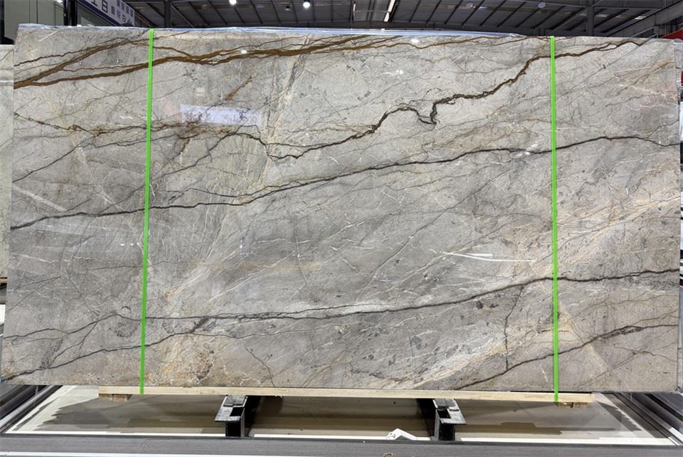 Silver Roots Marble Slab