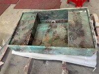 Amazonite Quartzite Countertop With Integrated Sink