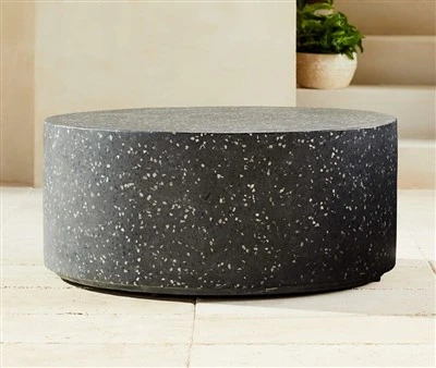 Black Terrazzo Coffee Table