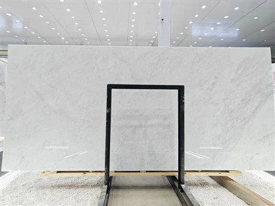 Carrara White Marble Slab