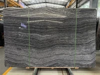 Chinese Zebra Black Marble Slab