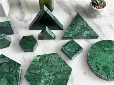 Green Marble Accessories