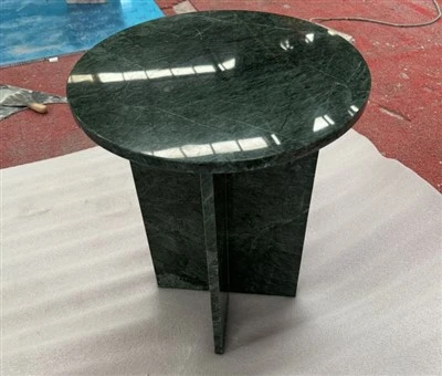 Green Marble Bedside Table