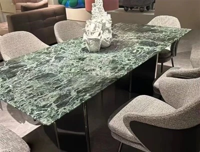 Green Marble Dining Table