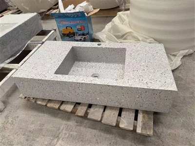 Grey Terrazzo Vanity Top