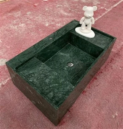 Indian Green Marble Sink