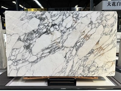 Italian Arabescato Marble Slab