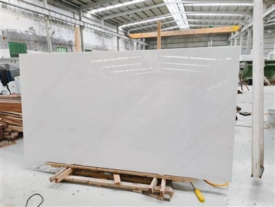 North Macedonian Sivec White Marble Slab