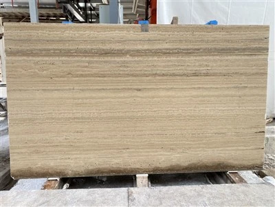 Ocean Blue Travertine Vein-cut Slab