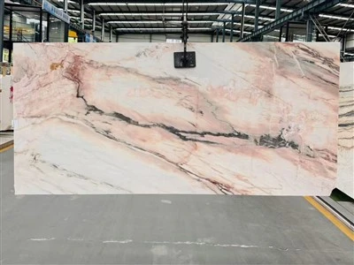 Portuguese Calacatta Rosa Marble Slab