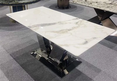 White Marble Dining Table