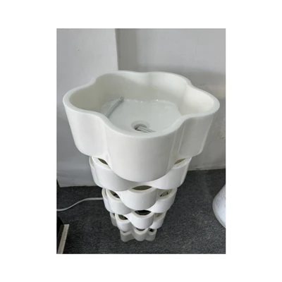 White Marble Standing Sink