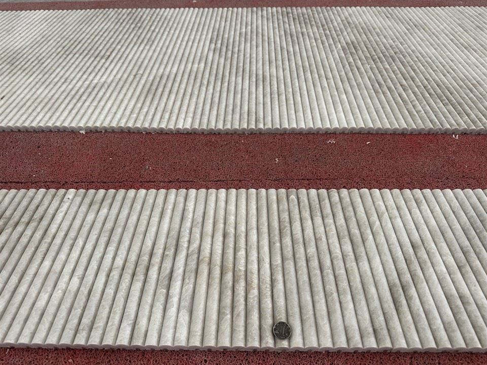 Taj Mahal Quartzite Long Fluted Tiles
