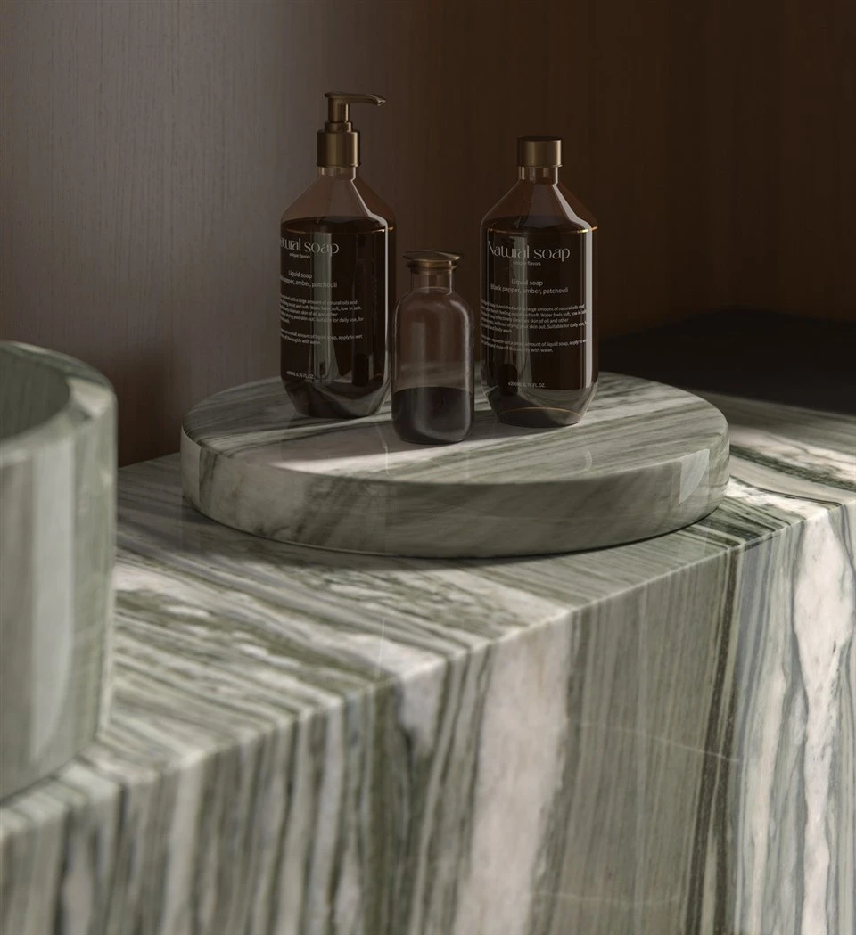 Verde Cipollino Greco Marble design